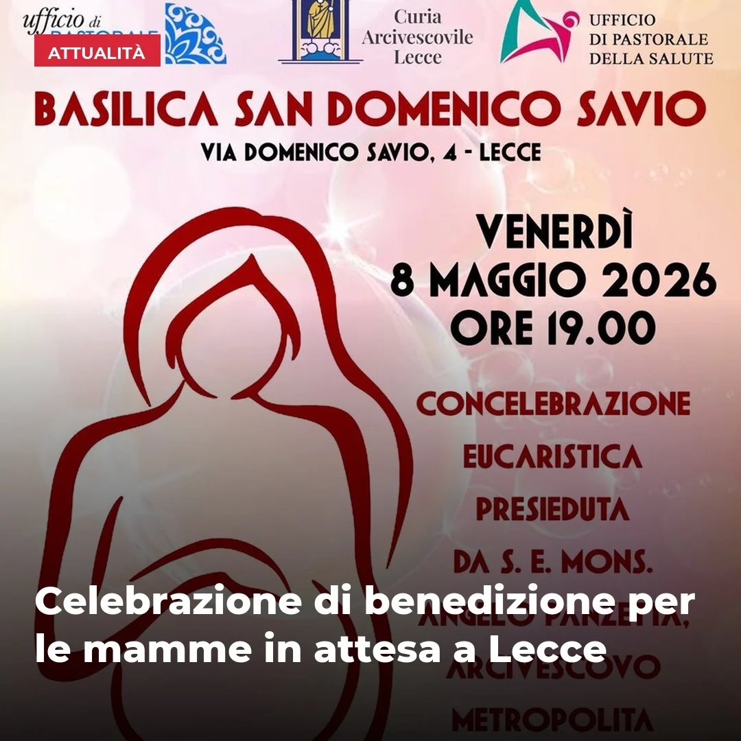 Celebrazione di benedizione per mamme in attesa