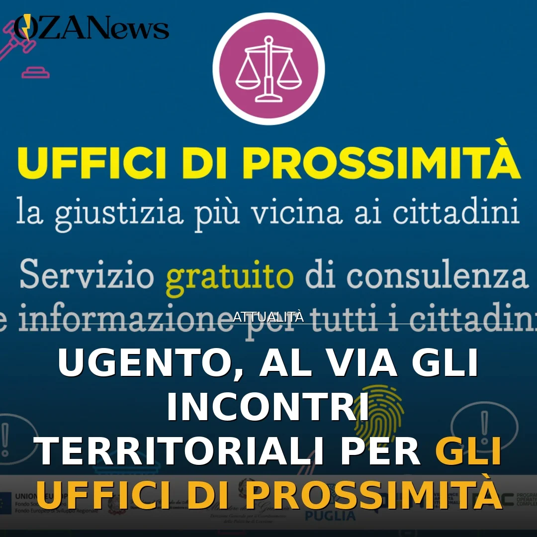 Incontri Uffici di Prossimità a Ugento