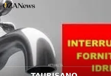 Sospensione idrica a Taurisano il 20 maggio 2026 3483_square
