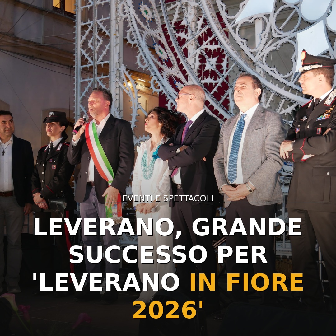 Leverano, grande successo per ‘Leverano in Fiore 2026’