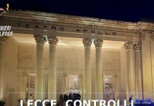 Lecce, controlli straordinari: arresti e sequestri nella movida