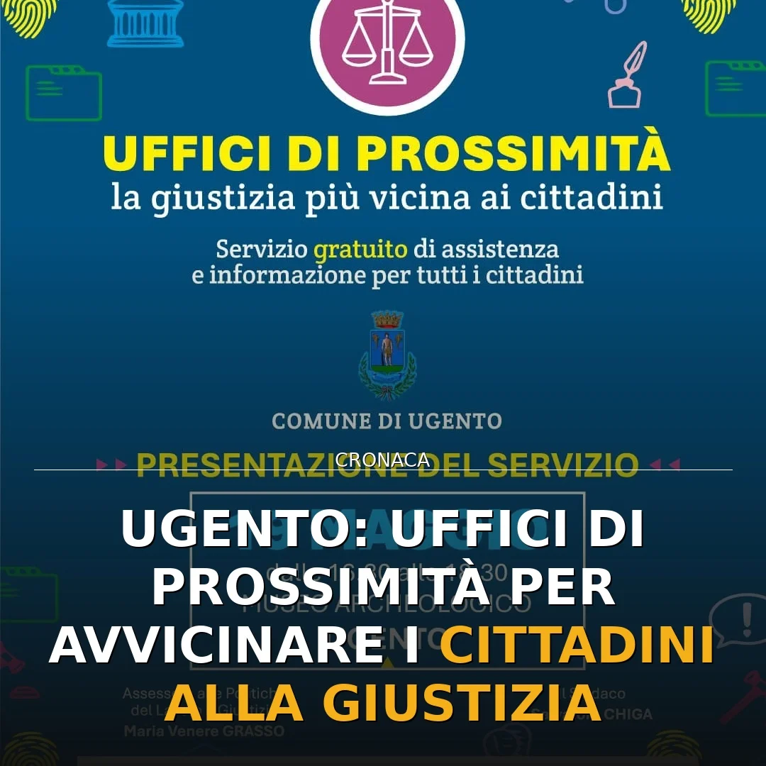 Presentazione Uffici di Prossimità a Ugento