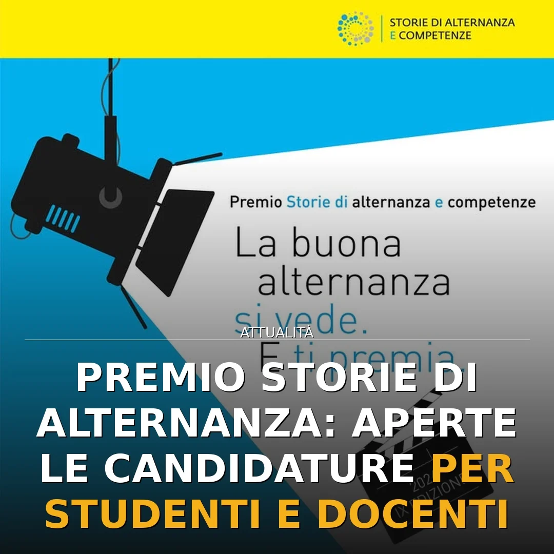 Premio Storie di Alternanza: Edizione 2023