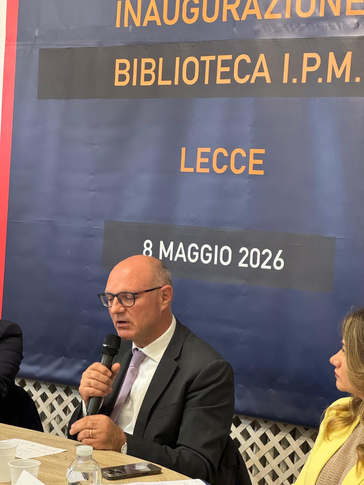 Inaugurazione Biblioteca Istituto Penale Minorile Lecce