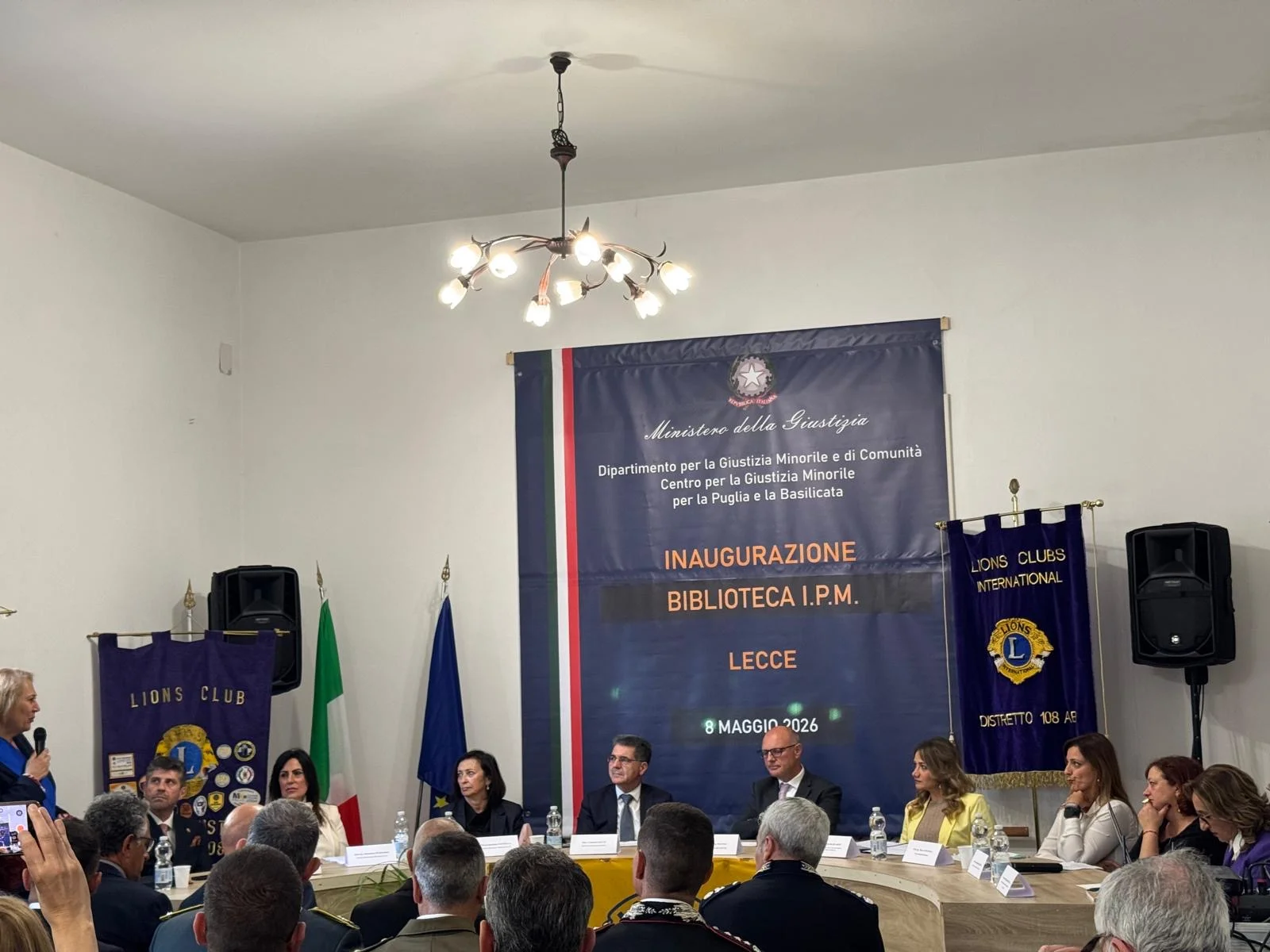 Inaugurata la nuova Biblioteca all'Istituto Penale Minorile di Lecce