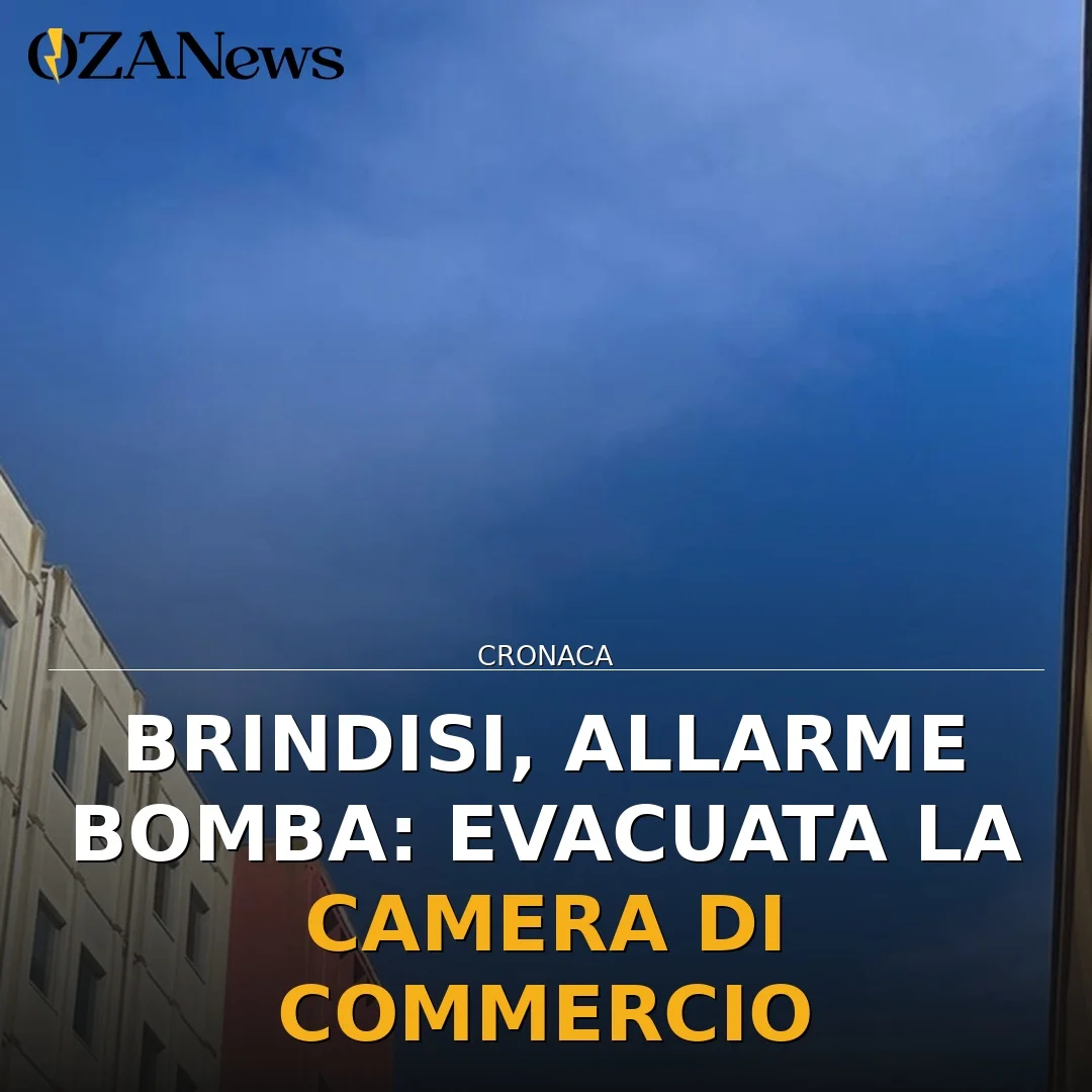 Allerta a Brindisi: Evacuata la Camera di Commercio