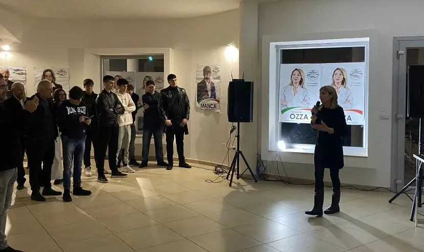 Francesca Ozza incontra i giovani elettori a Ugento