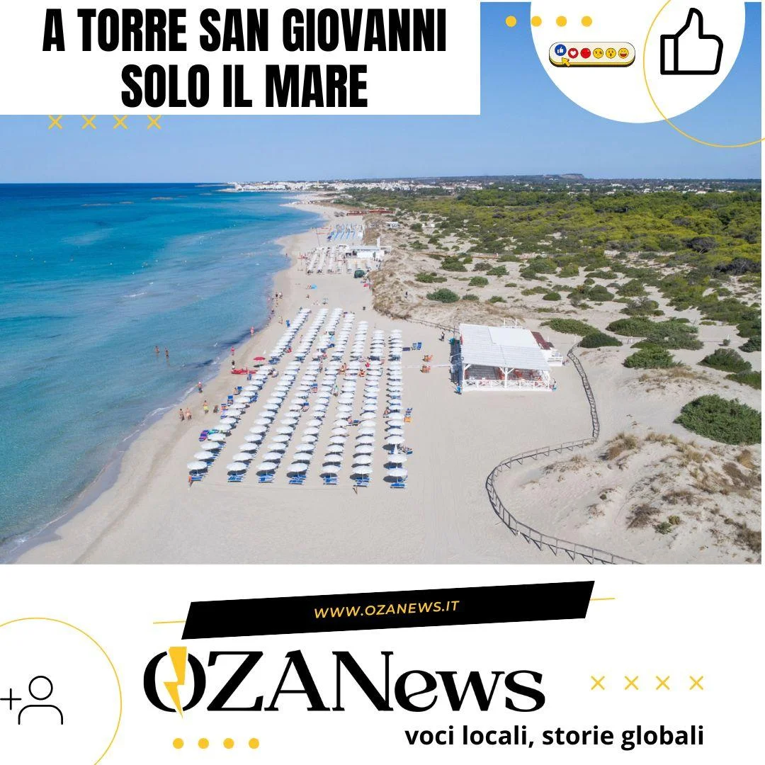 A Torre San Giovanni solo il mare