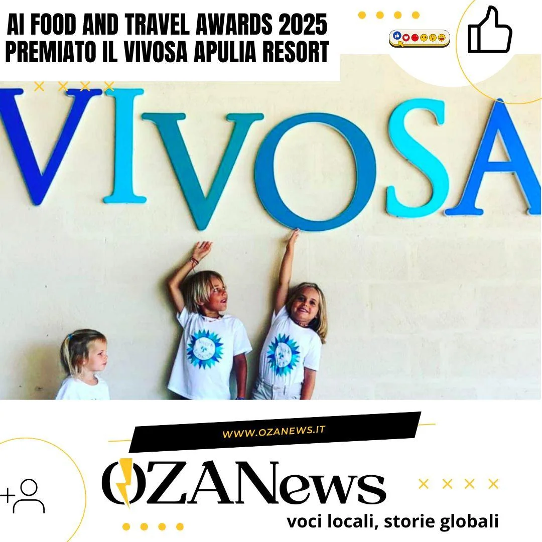Ai Food and Travel Awards 2025 premiato il Vivosa Apulia Resort