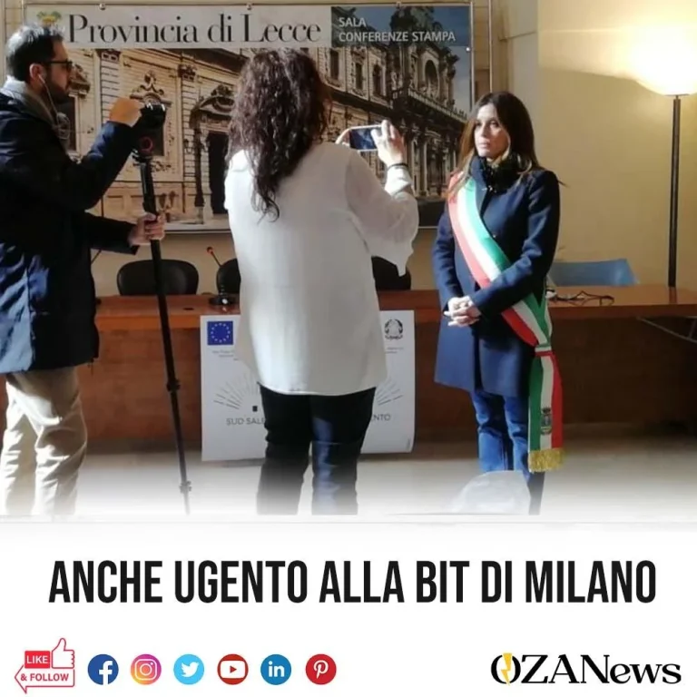 Ugento alla BIT di Milano. La presentazione a Palazzo Adorno