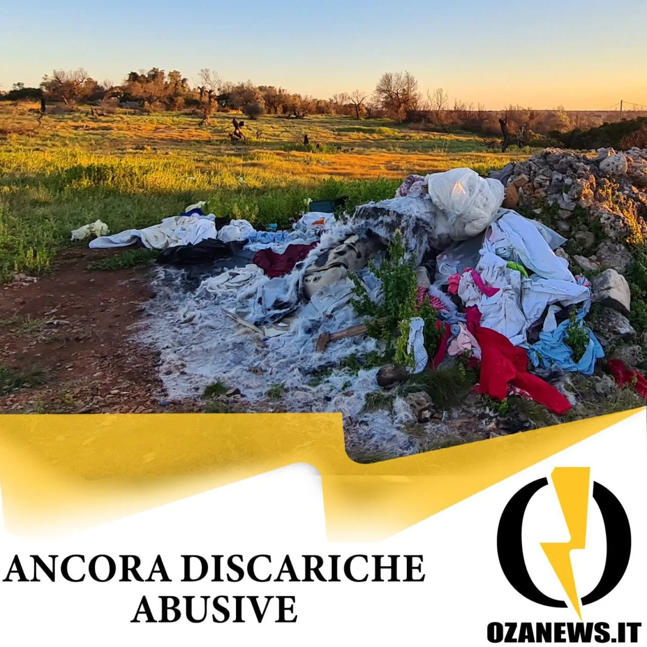 Abbiamo scovato altre discariche abusive a Ugento