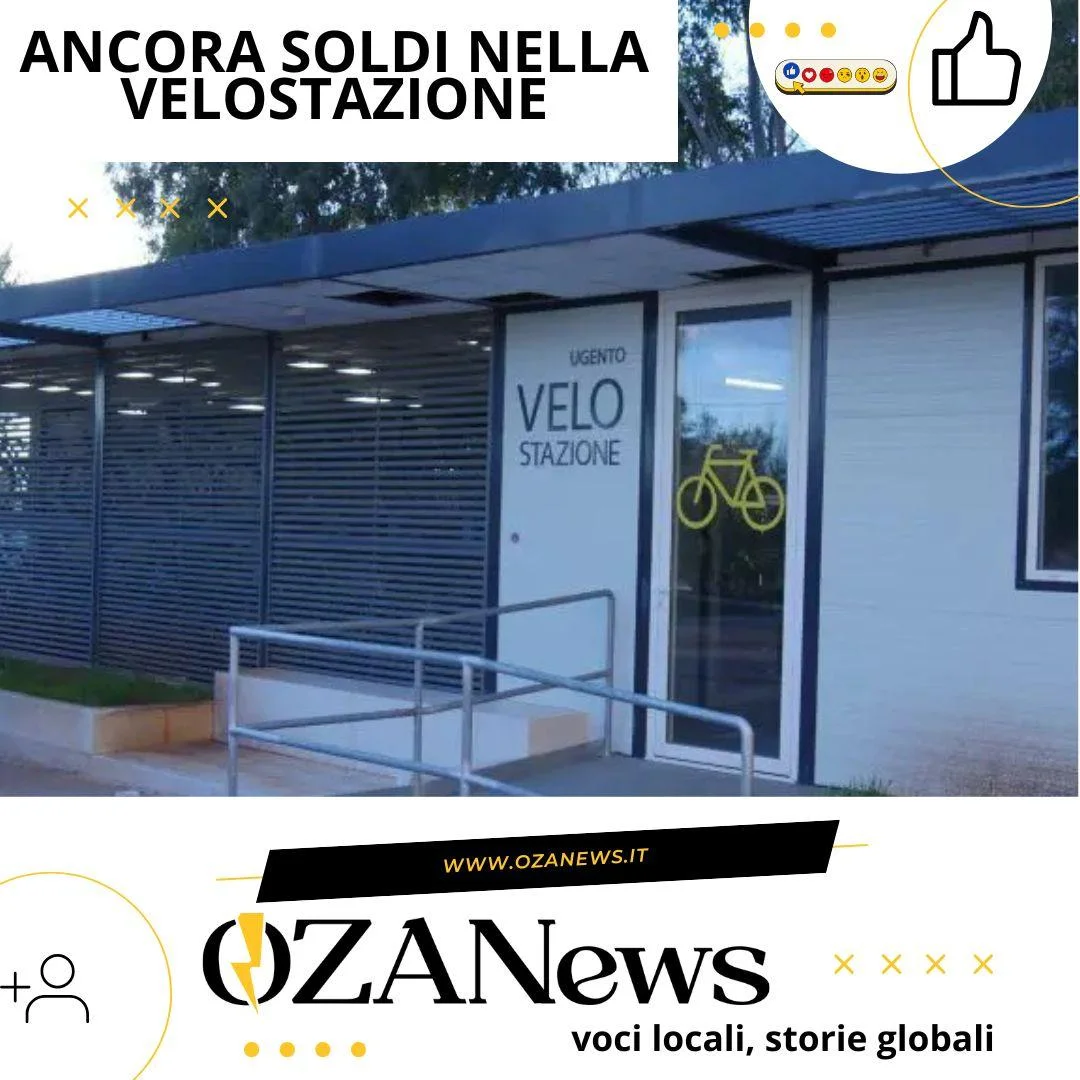 Ancora soldi nella velostazione di Ugento