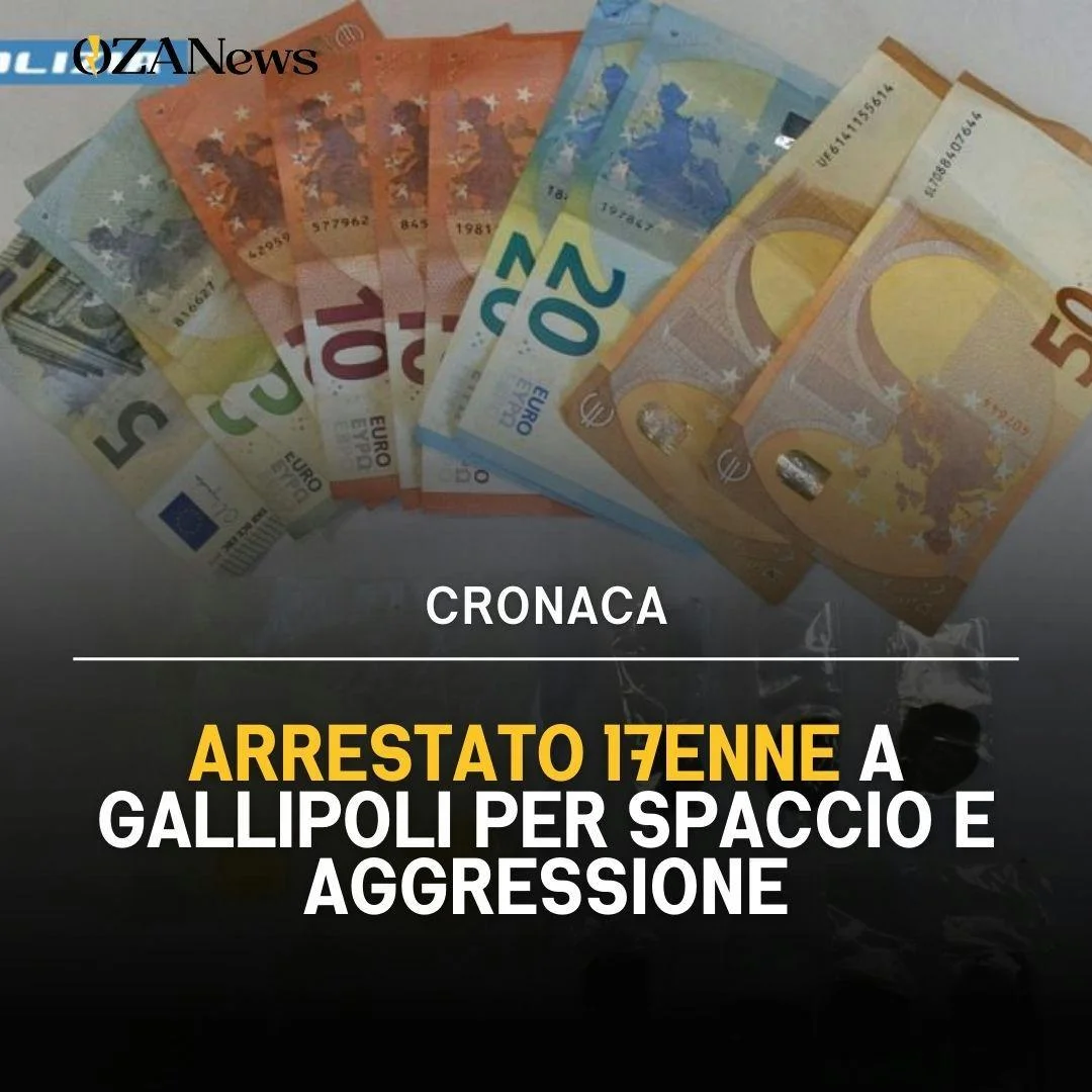Arresto di un Minore a Gallipoli per Spaccio di Droga