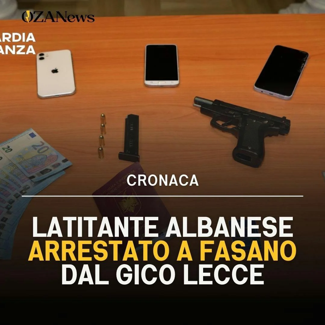 Latitante albanese arrestato a Fasano