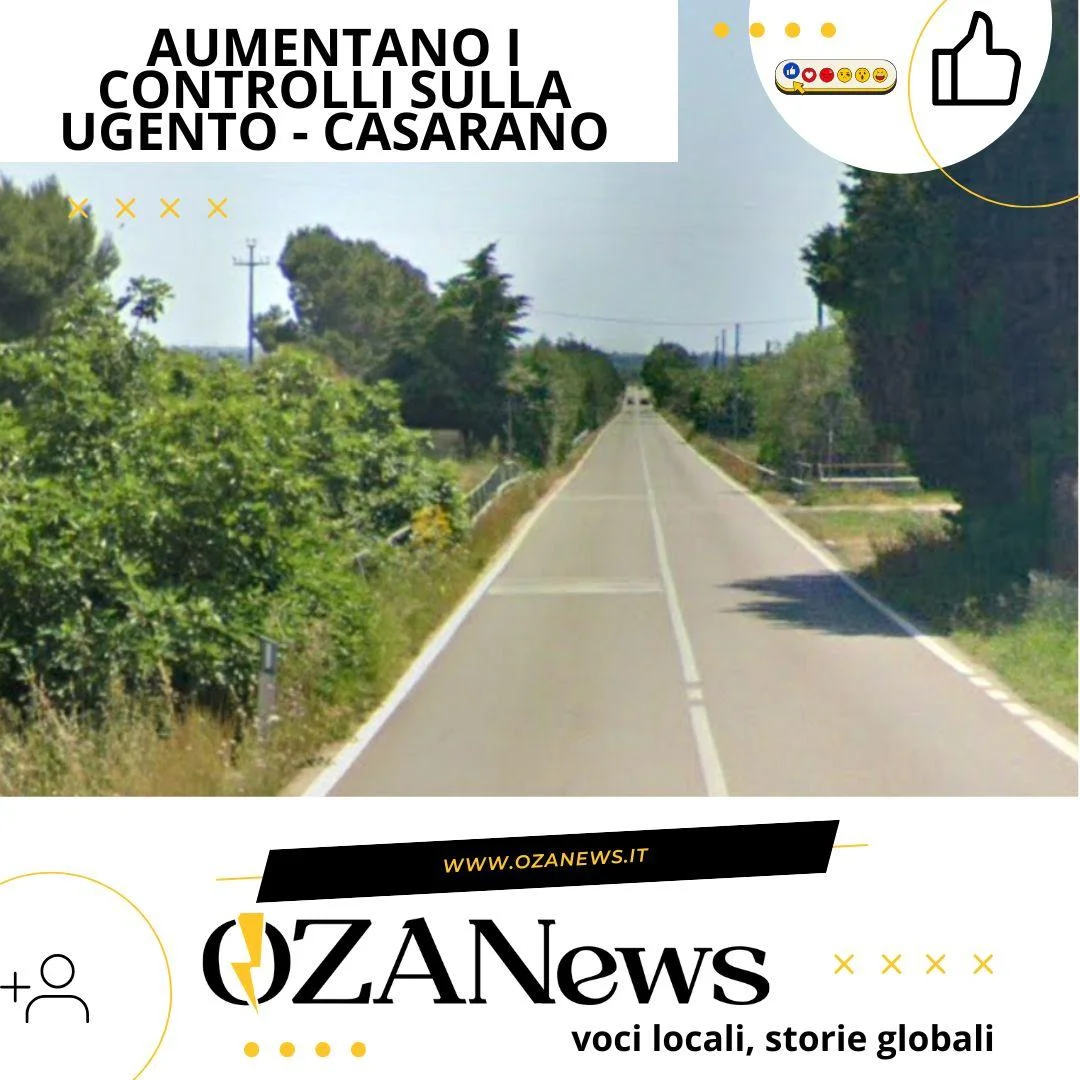 Aumentano i controlli sulla Ugento – Casarano: il calendario di gennaio