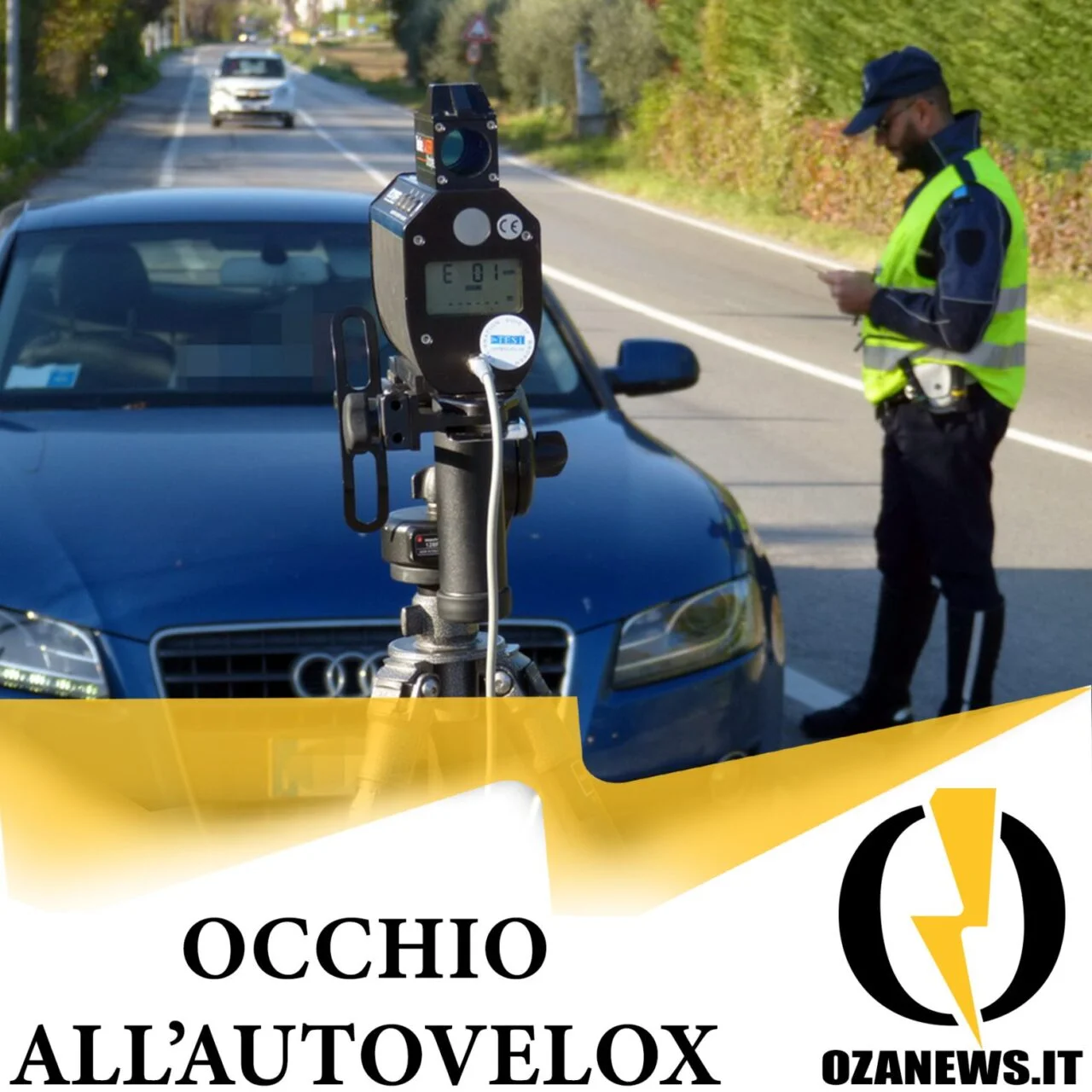 Occhio all’autovelox: il calendario di Aprile