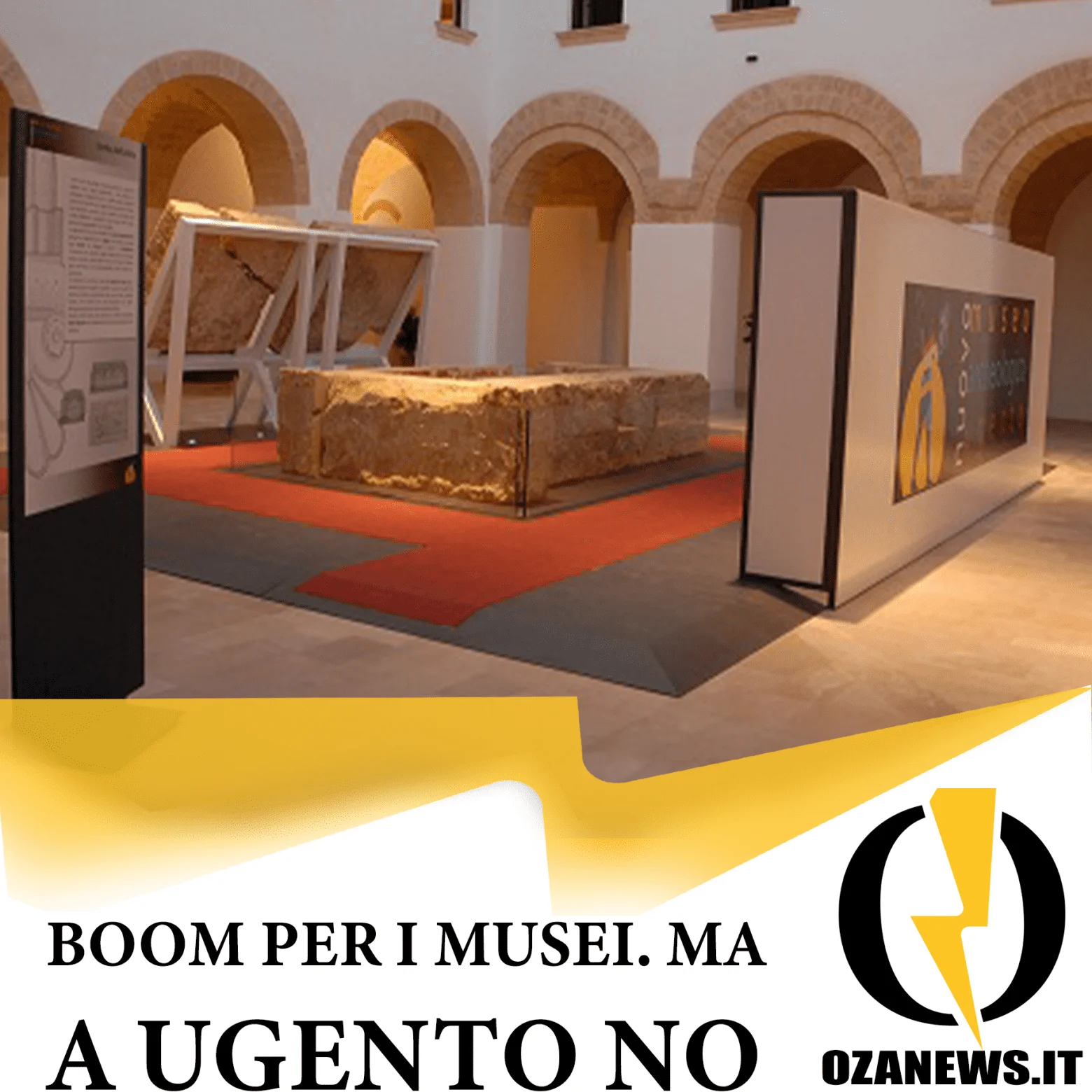 9000 persone scelgono di passare il ferragosto in museo: ma a Ugento no
