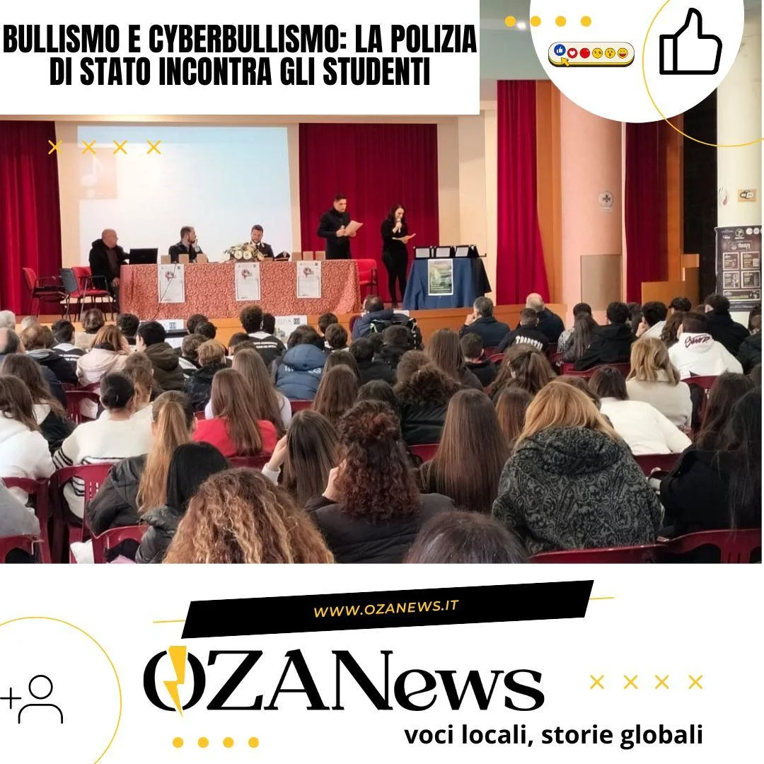 Bullismo e cyberbullismo: la Polizia di Stato incontra gli studenti
