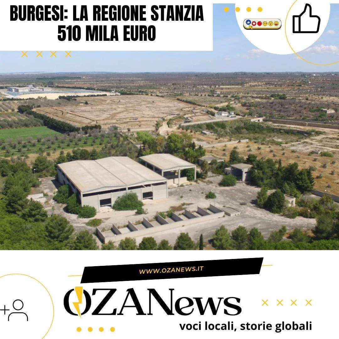 Burgesi: la regione stanzia 510 mila euro