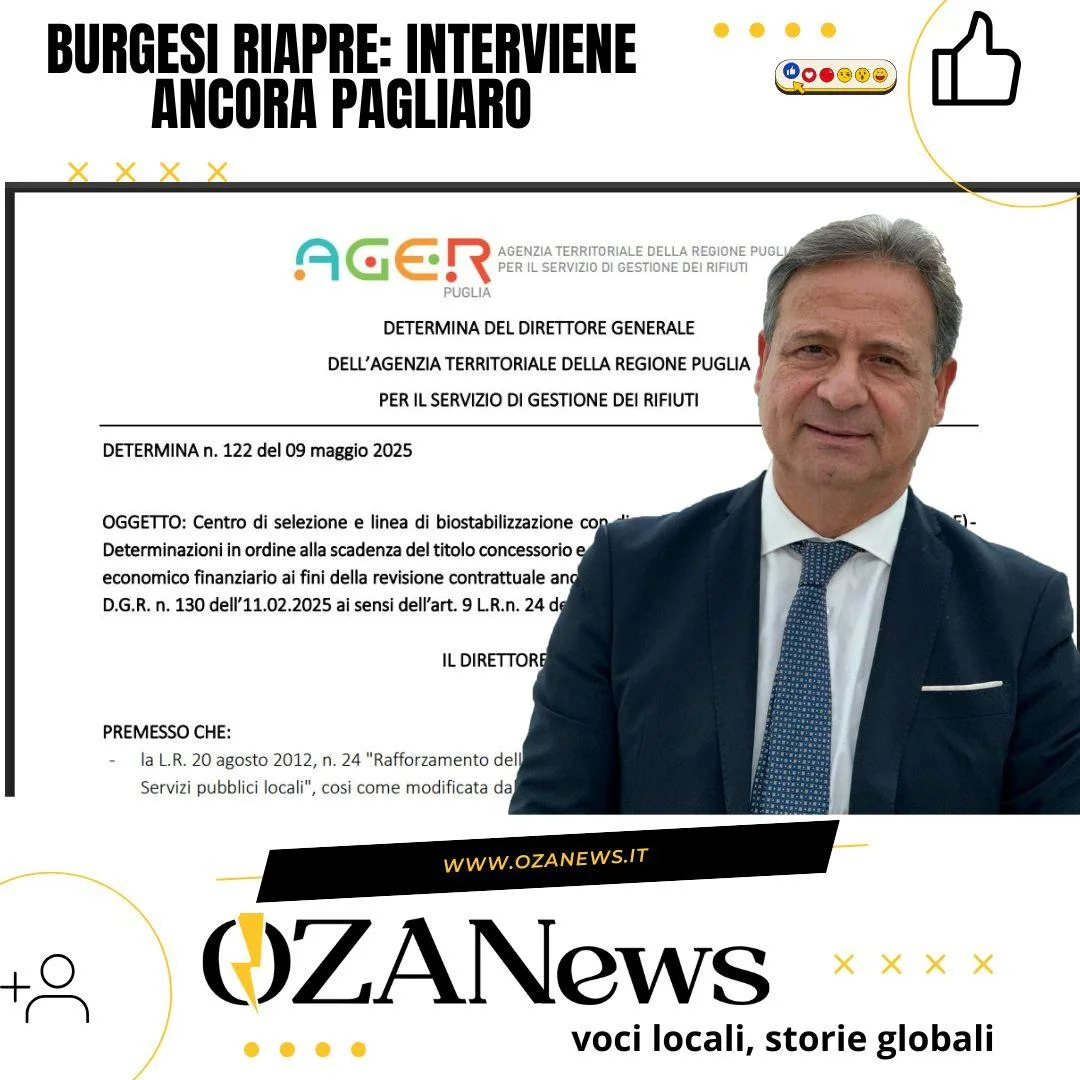 Il destino di Burgesi: interviene Pagliaro