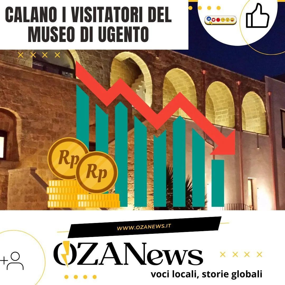 Calano i visitatori del museo di Ugento