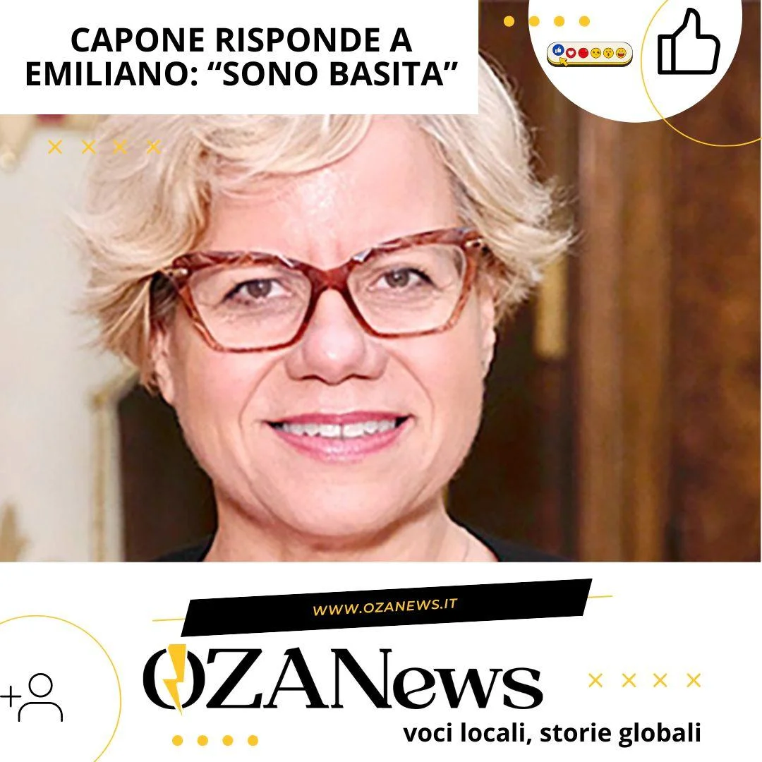 capone risponde a emiliano sono basita