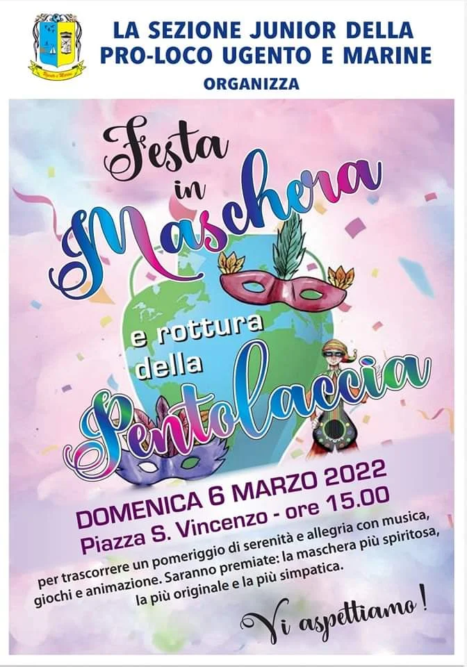 La &ldquo;Pentolaccia&rdquo; per ripartire. La proloco Ugento organizza il carnevale ugentino