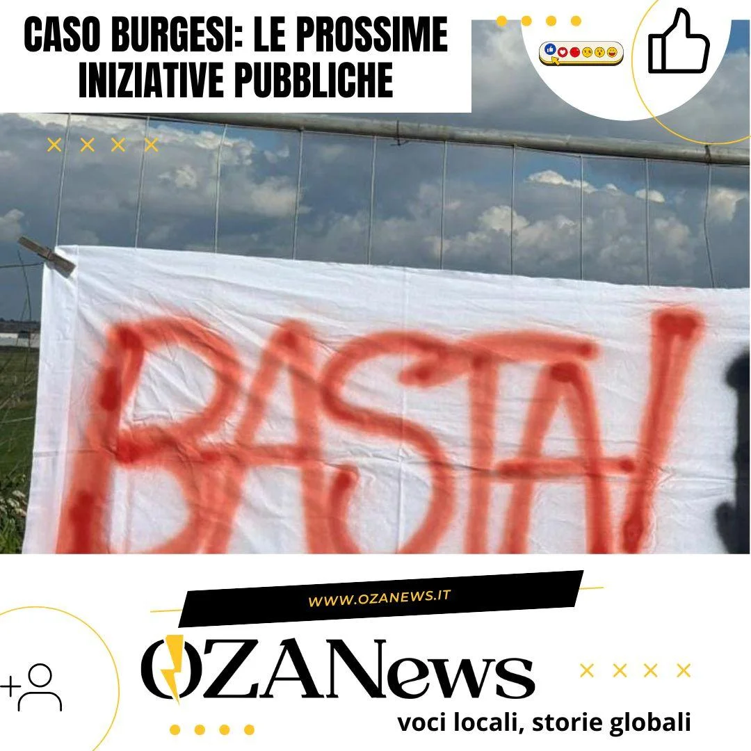 Caso Burgesi: le prossime iniziative pubbliche