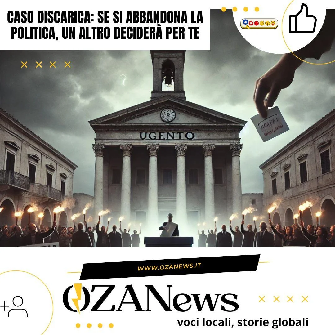 Se si abbandona la politica, un altro deciderà per te