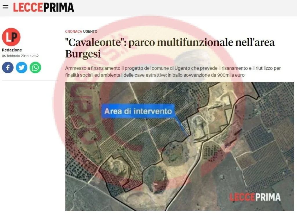 Cavaleonte: un progetto rimasto incompiuto
