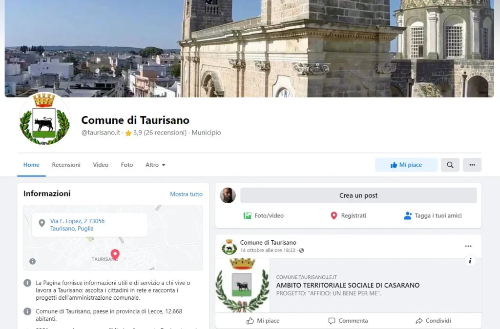 Immagine 3: Ugento: Comunicazione Istituzionale e Politica - Taurisano