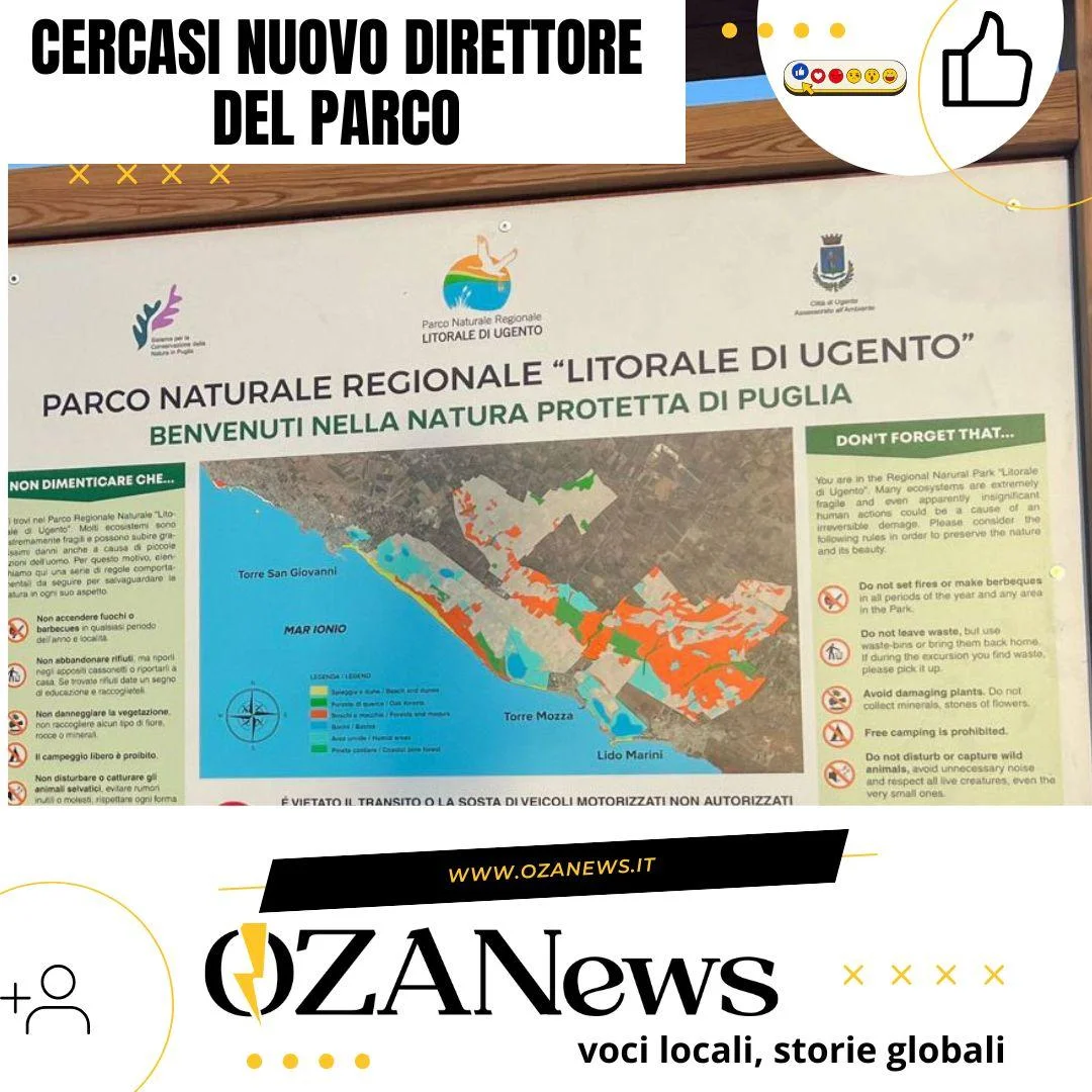 Cercasi nuovo direttore del parco