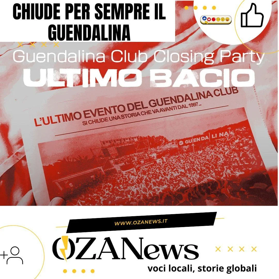 Guendalina Club, l’ultimo bacio ad un sogno lungo 28 anni