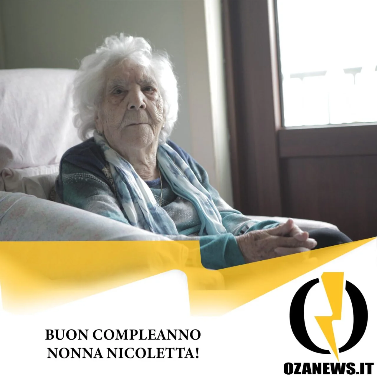Buon 104° compleanno nonna Nicoletta