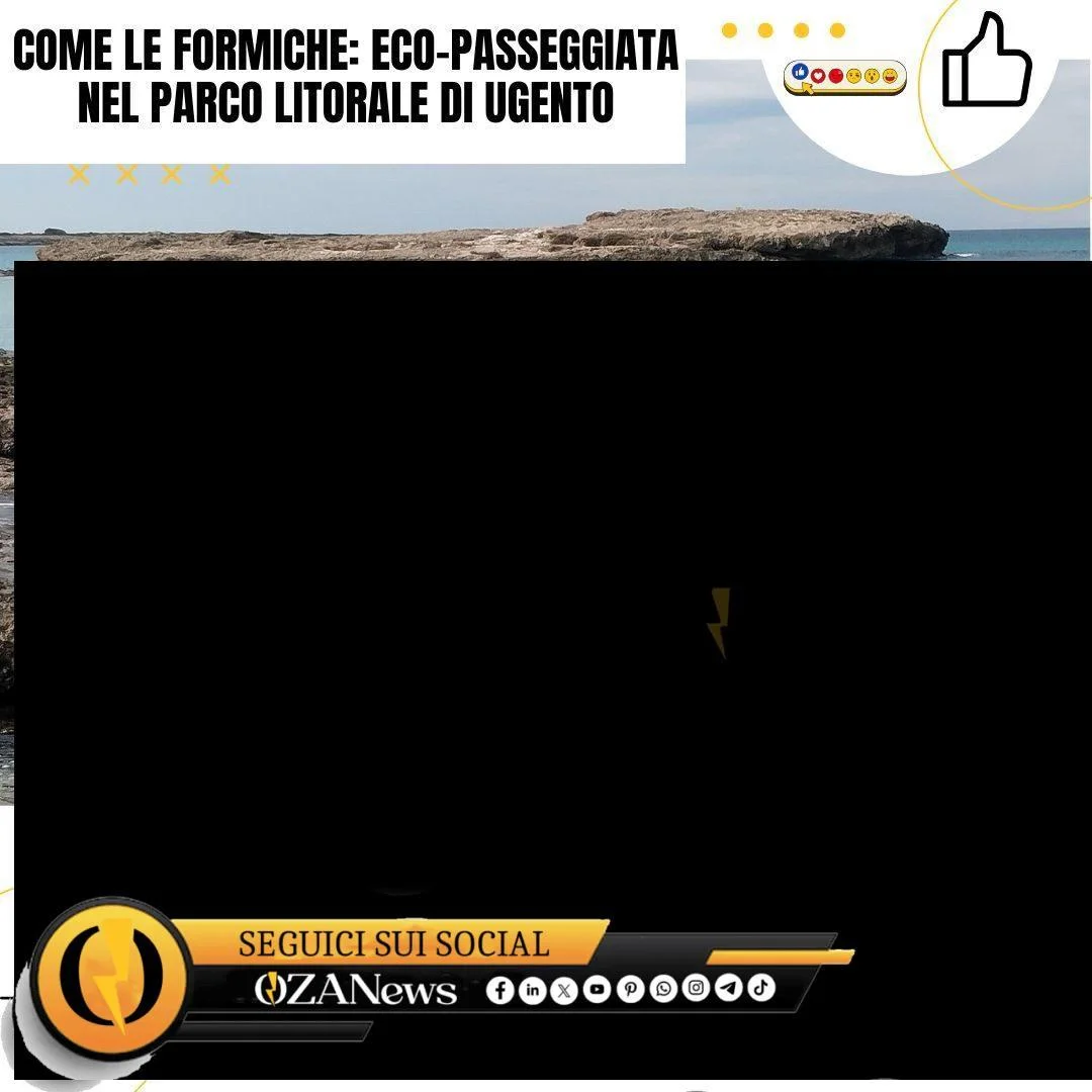 “Come le formiche”: eco-passeggiata nel Parco Litorale di Ugento