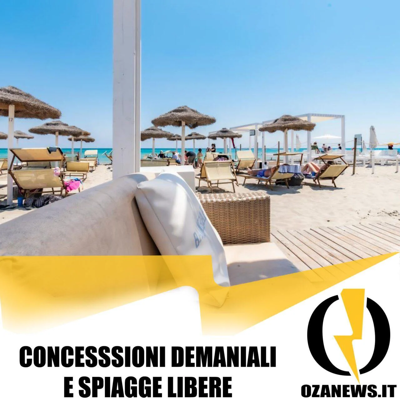 Concessioni demaniali, spiagge libere e discrezionalità di un comune costiero