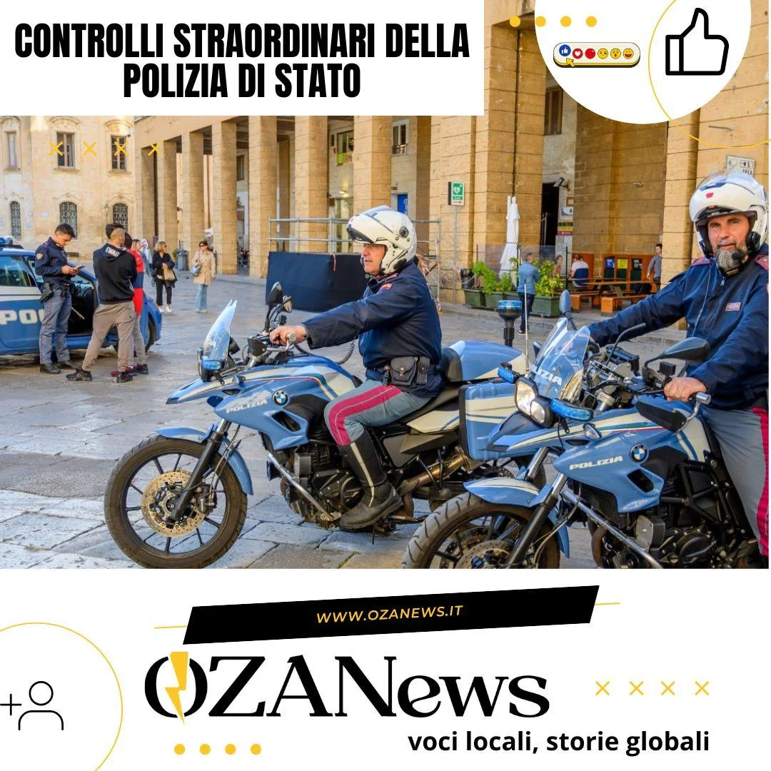 controlli straordinari della polizia di stato