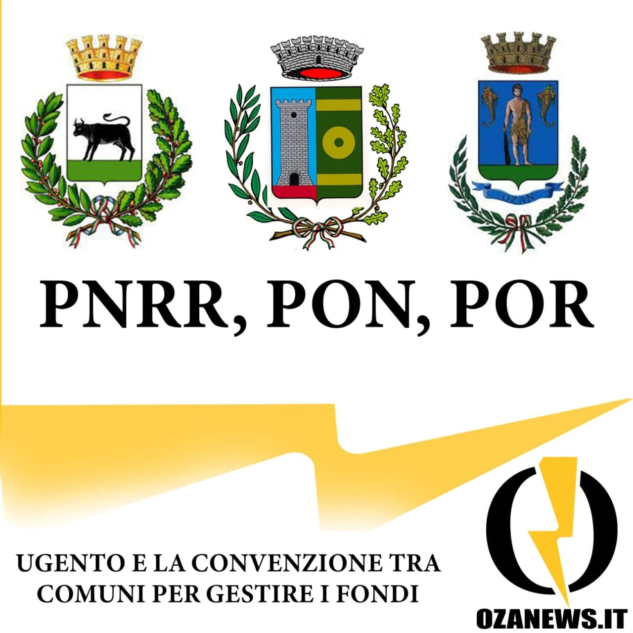 Ugento in una convenzione tra comuni per la gestione dei fondi