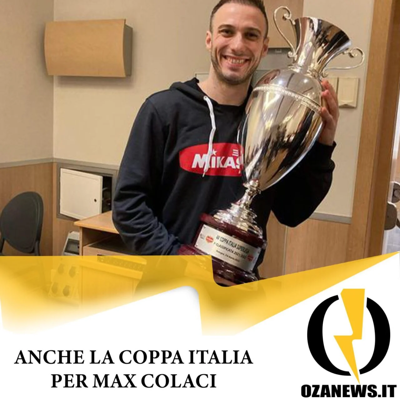 Anche la coppa Italia per l’ugentino Max Colaci