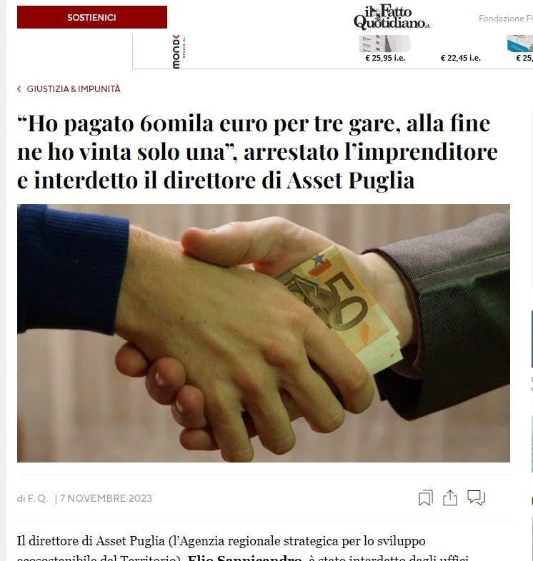 Siamo sicuri che a Ugento non esista la corruzione?