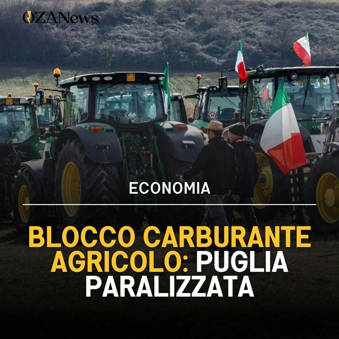 Crisi Carburante Agricolo: Agricoltura Pugliese in Stallo