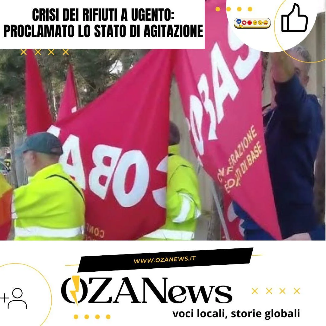Crisi dei rifiuti a Ugento: i sindacati proclamano lo stato di agitazione