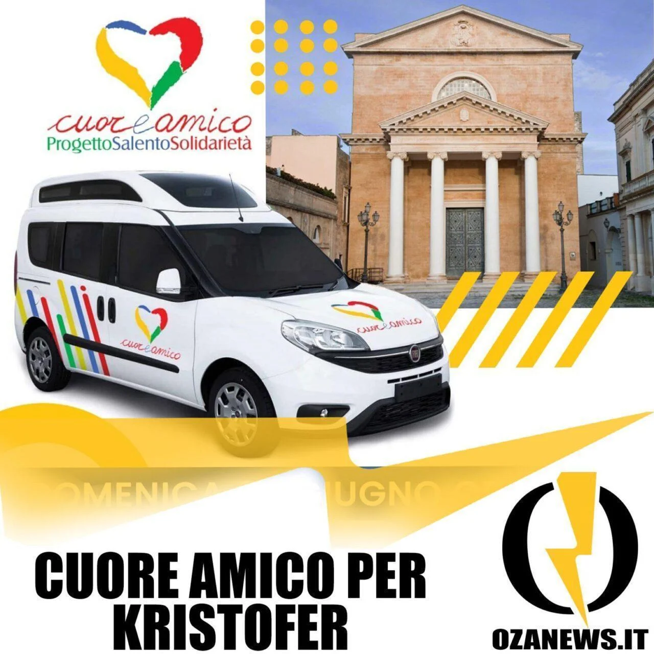Cuore Amico per il piccolo Kristofer di Ugento