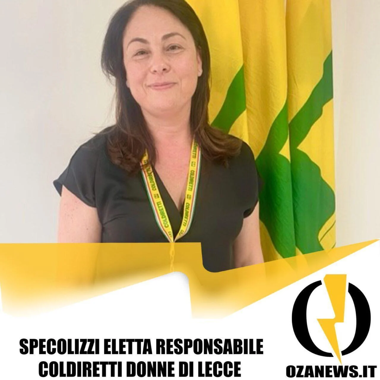 Daniela Specolizzi eletta responsabile Coldiretti Donne di Lecce