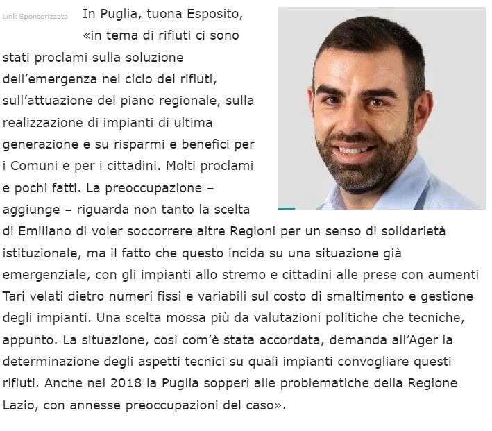 Frosinone e i rifiuti: chiarimenti su una fake news