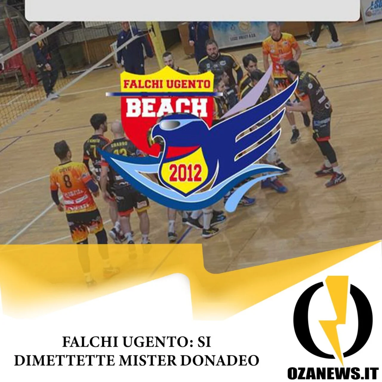 Si dimette il mister dei falchi Ugento
