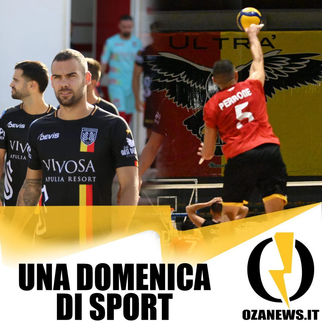 Grande domenica di sport a Ugento: oltre il calcio arriva la pallavolo