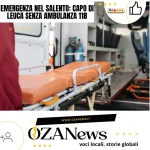 emergenza nel salento capo di leuca senza ambulanza 118