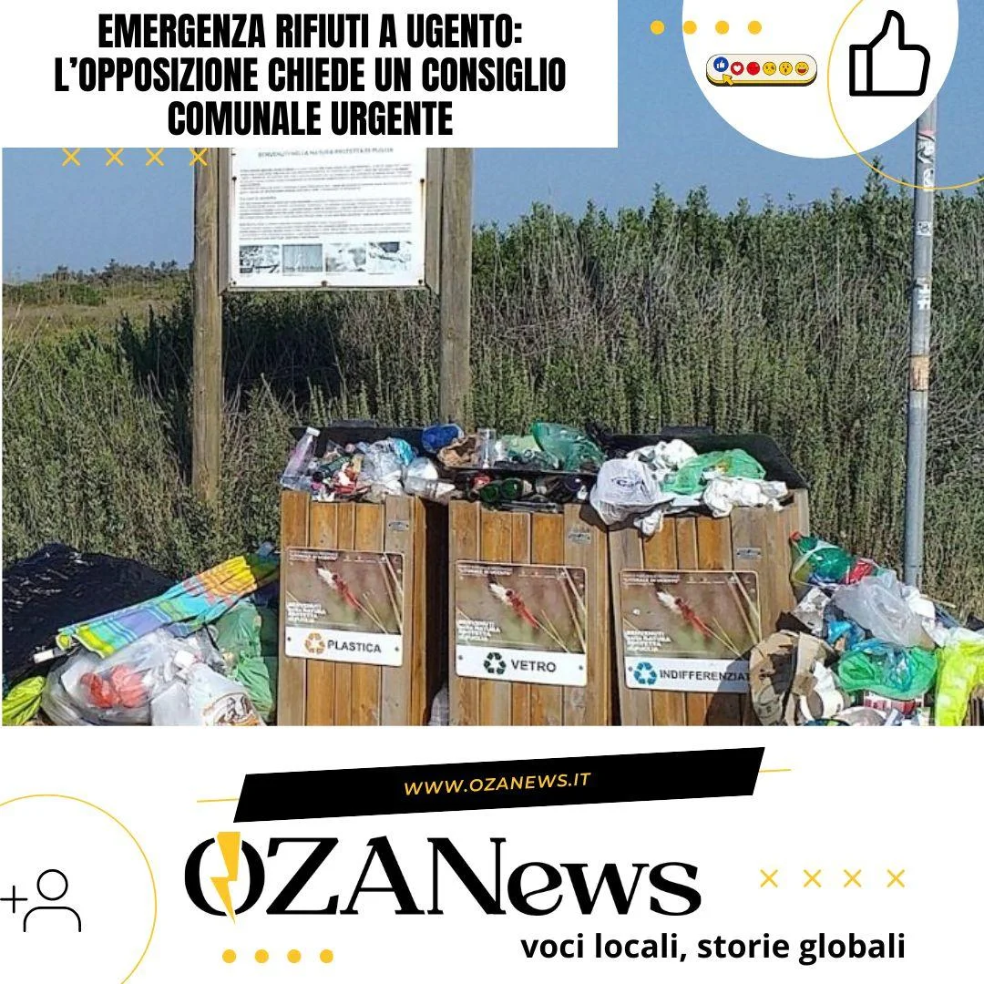 Emergenza rifiuti a Ugento: l’opposizione chiede un consiglio comunale urgente