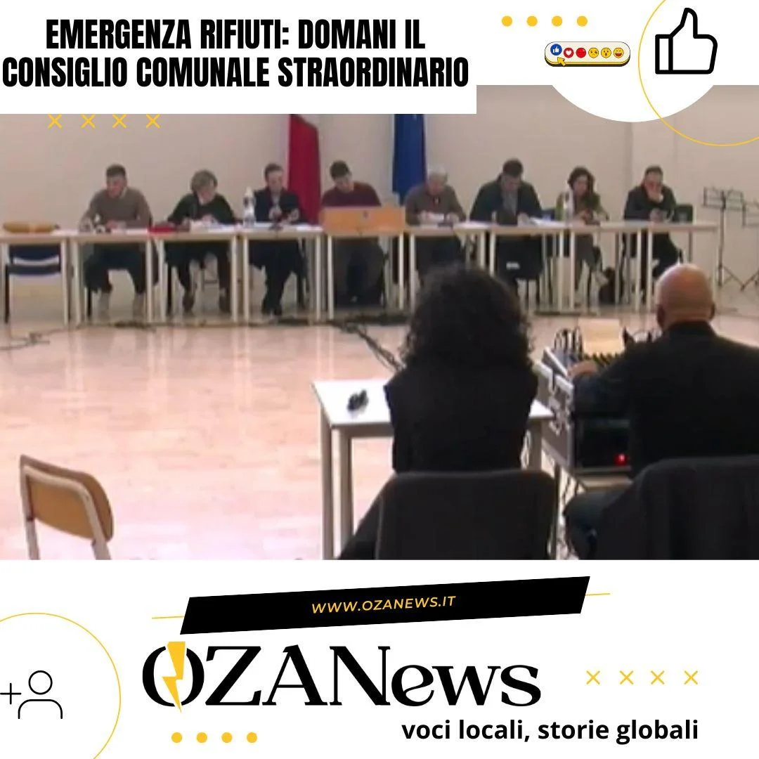 Emergenza rifiuti: domani il consiglio comunale straordinario